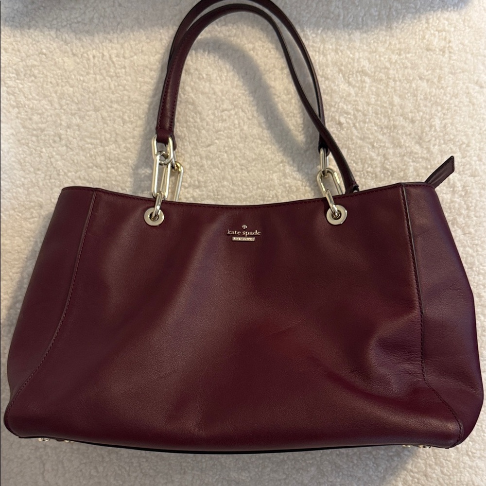 Kate Spade Deep Burgundy Shoulder Bag